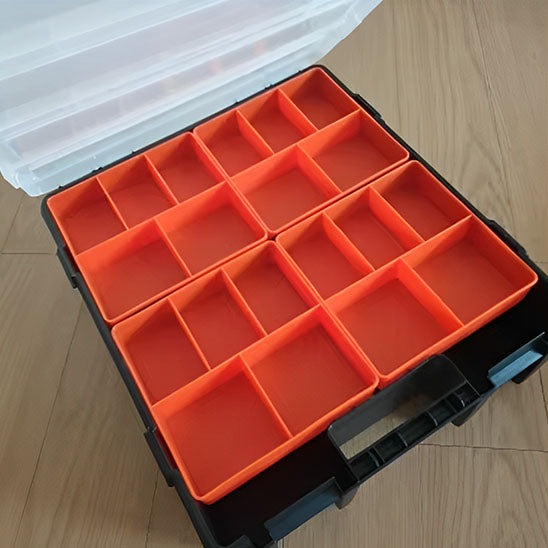 boite à outils classibox transparente