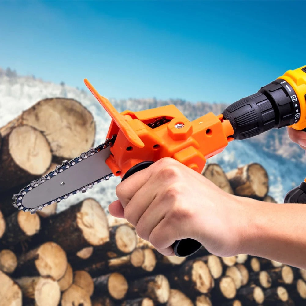 mini tronçonneuse drillcut prise