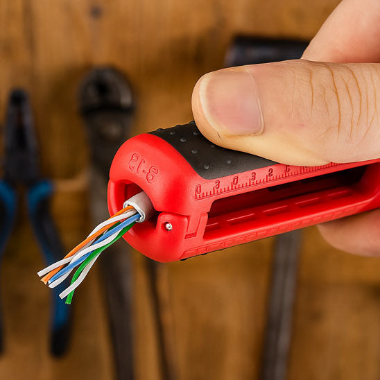 pince a denuder rouge fils multiples
