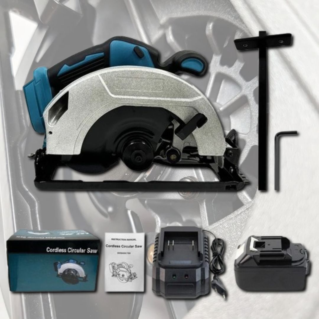 scie circulaire racetools set une batterie