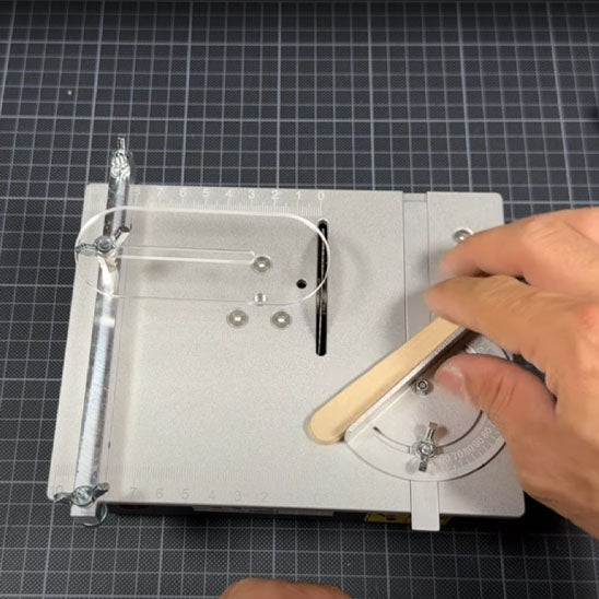 scie circulaire sur table craftcut manipulation