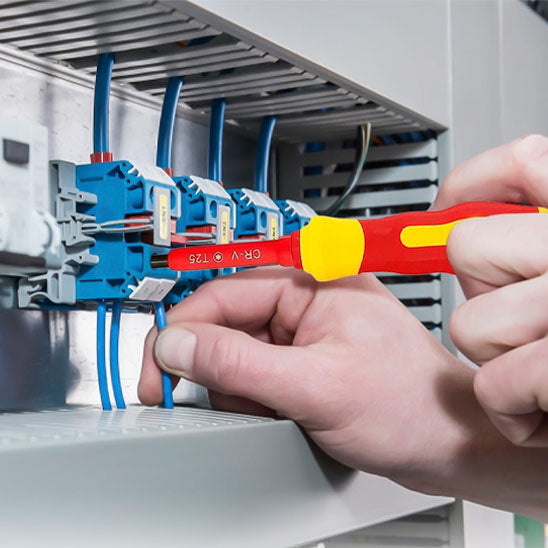 tournevis electrique isosafe connexion