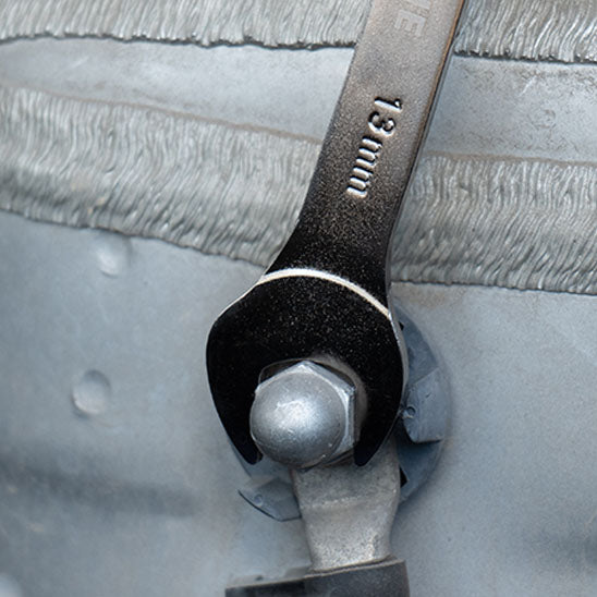 clé plate finegrip boulon