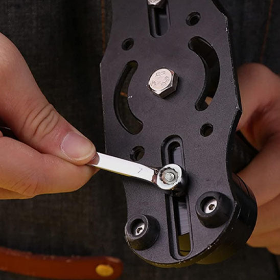 clé plate nanogrip boulon