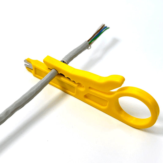 pince a denuder jaune mini fil