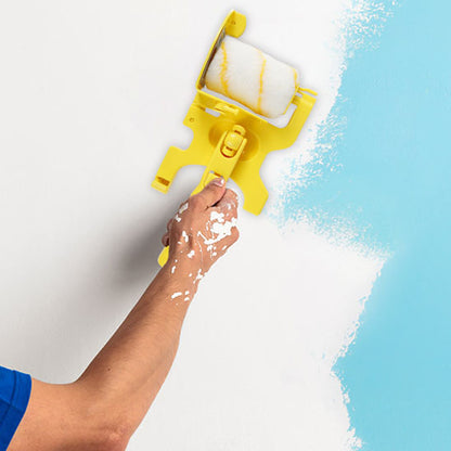 rouleau-peinture-de-turquoise-a-blanc